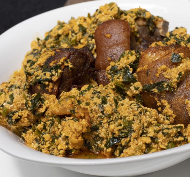 Egusi Soup Extra.