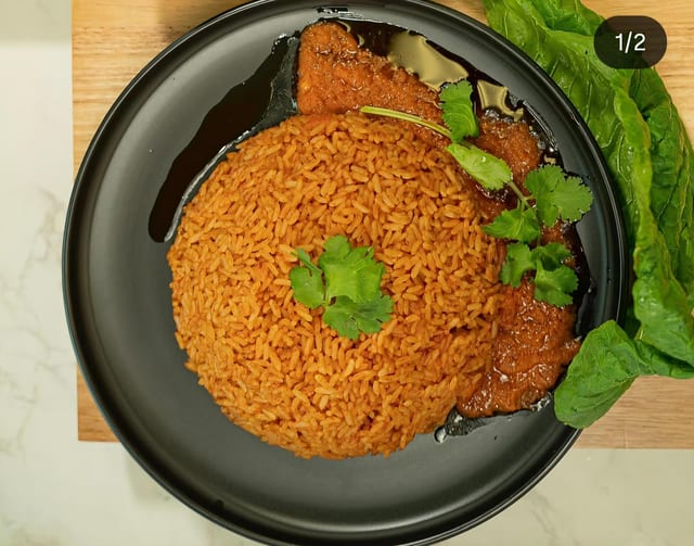 Jollof Rice Extra.